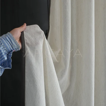 Celine Oak Curtain Panel — interior view 03