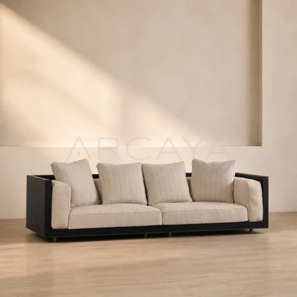 Faye Bay Straight Sofa - product view 01