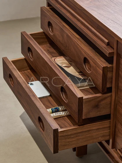 Riva Cedar Cabinet - front view 08