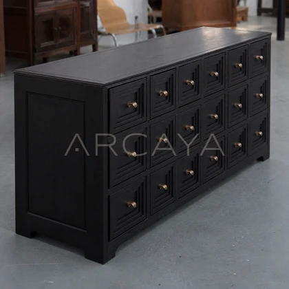 Fiera Ivory Cabinet - front view 05