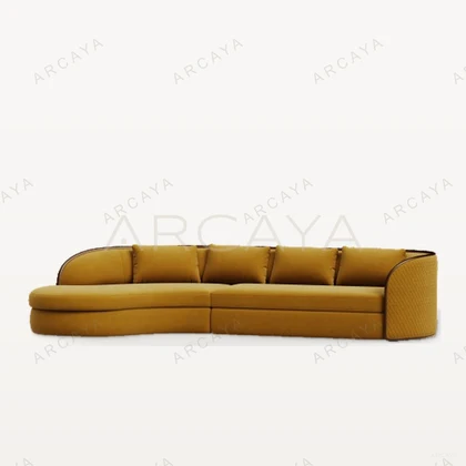Luoyi Curved Sofa — view 05