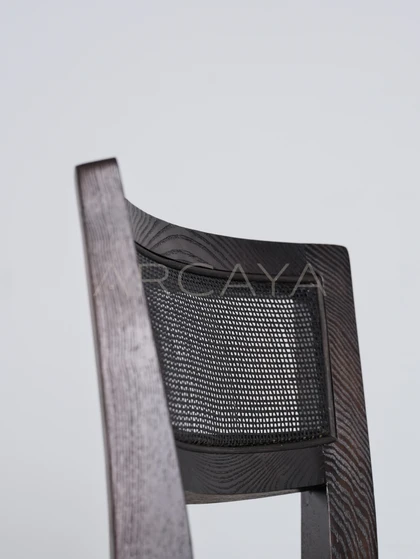 Elodie Onyx Bar Stool - front view 32