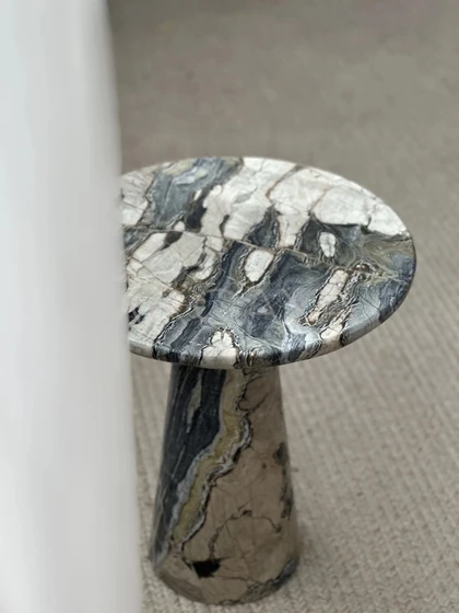 Reed House Side Table - styled interior view 02