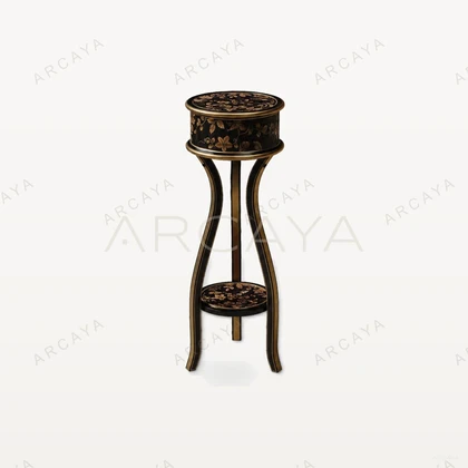 Laffert Three-Legged Flower Stand — view 01