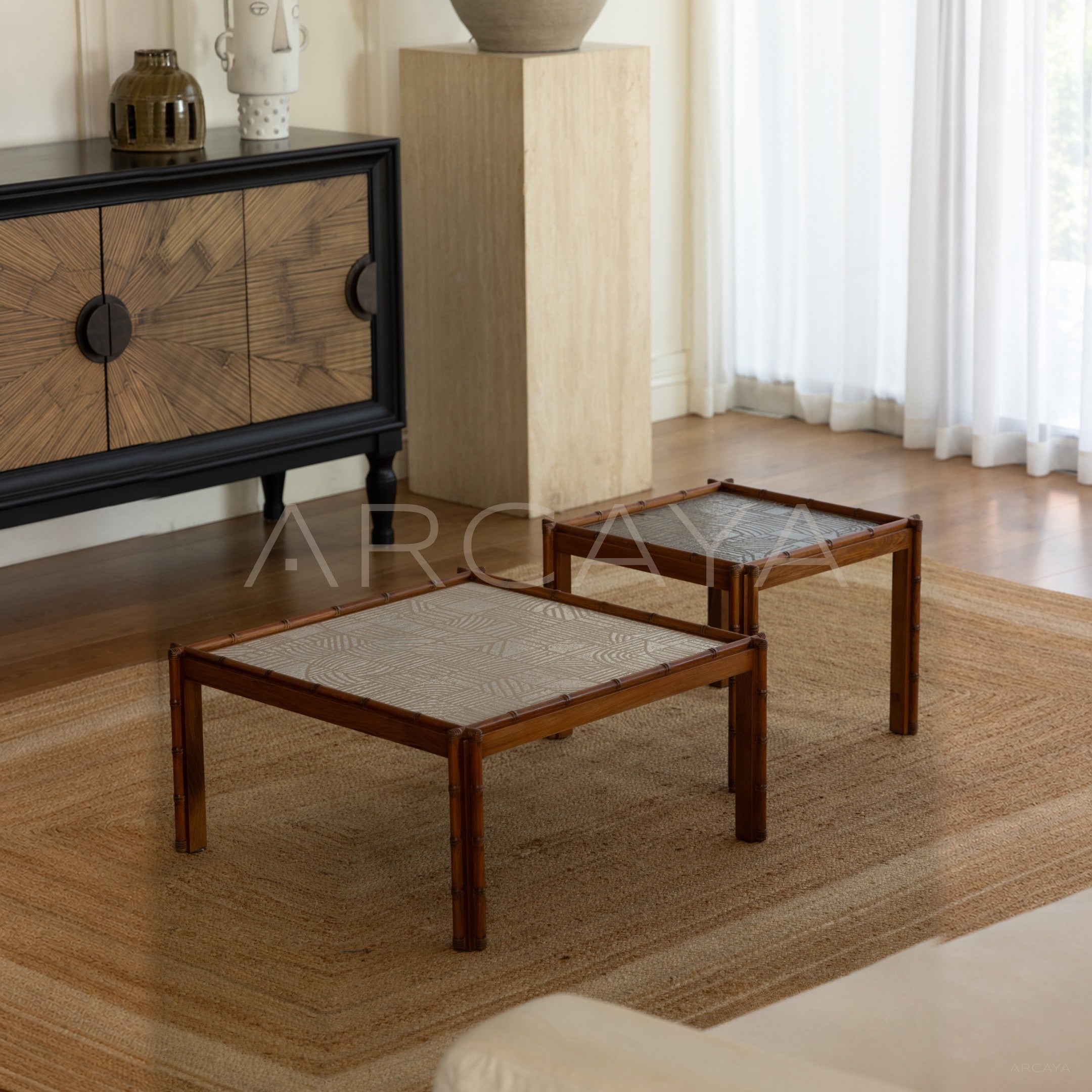 Tile Coffee Table Italian Handmade