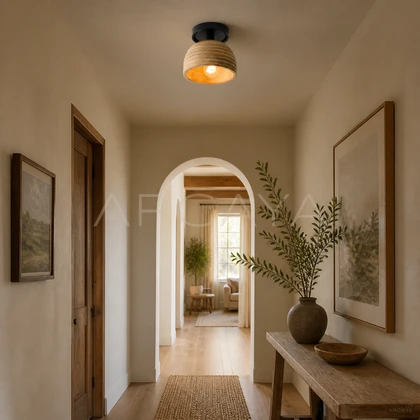 Lucent Terrace Ceiling Light — styled interior view 01