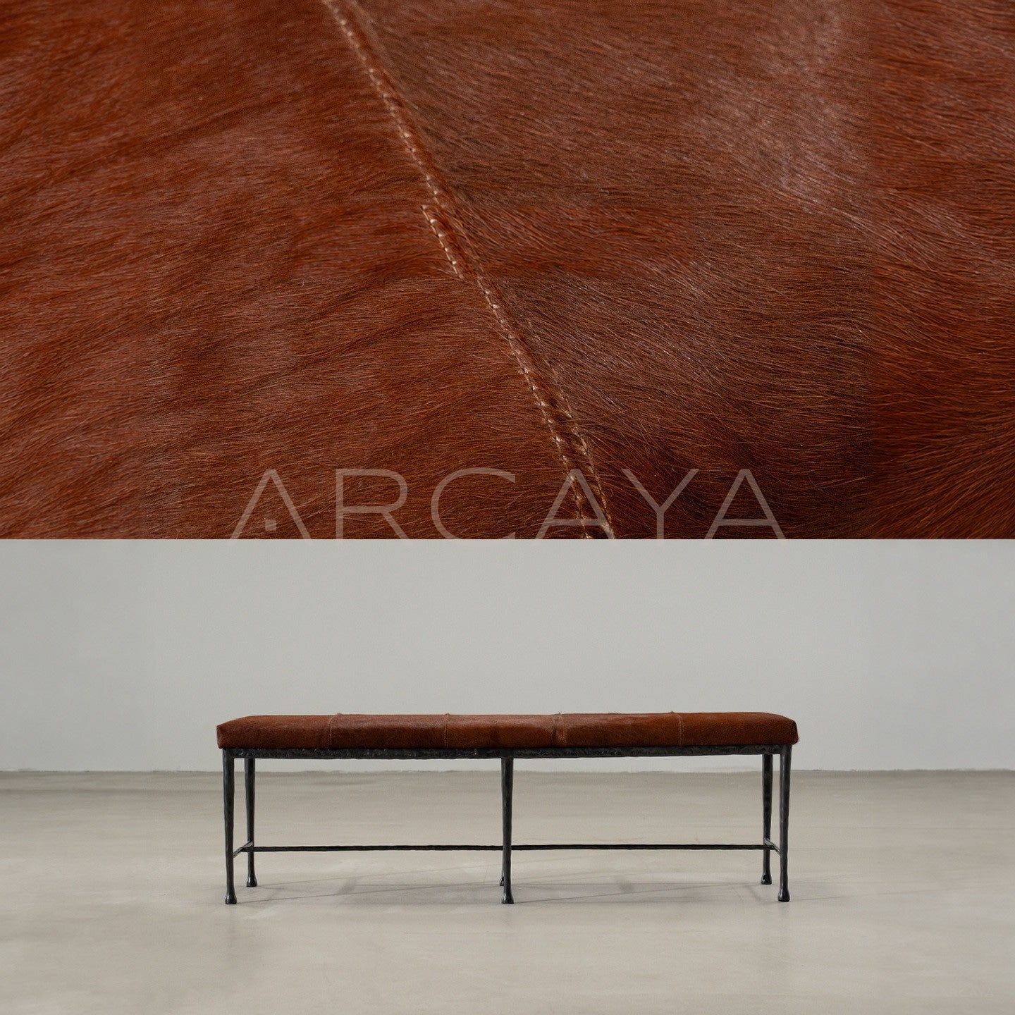 Sud Forged Copper Bench - main