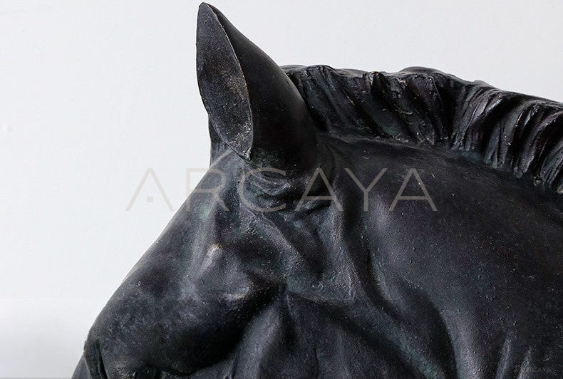 Horse Ornament Tv Stand - scene