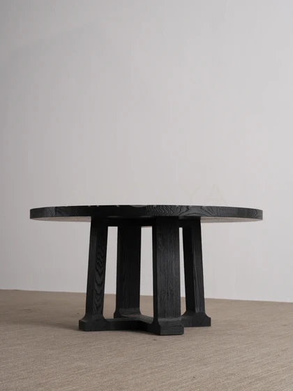 Enna Cove Dining Table - front view 25