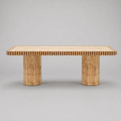 Haven Bay Dining Table - front view 02