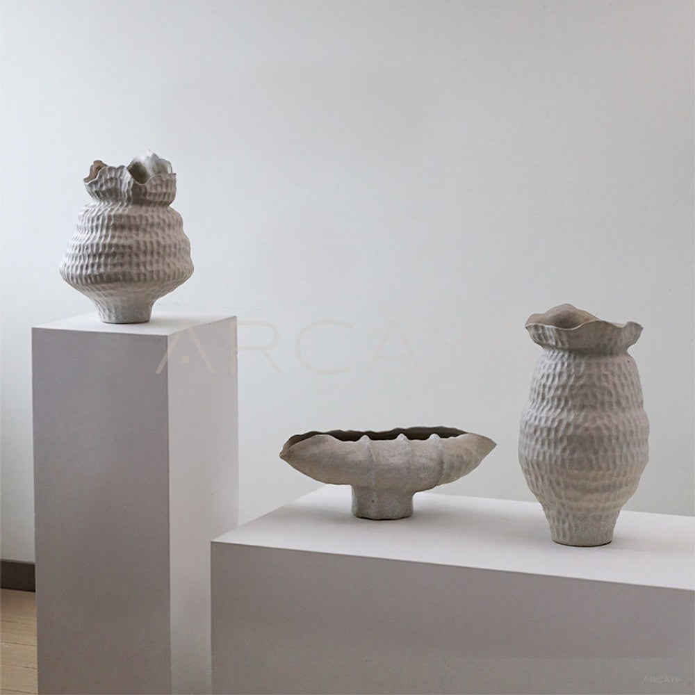 Jingdezhen Wabi Sabi Floor Jar Vase Large - main