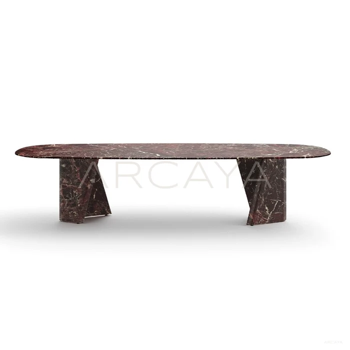 Red Stone Dining Table - main