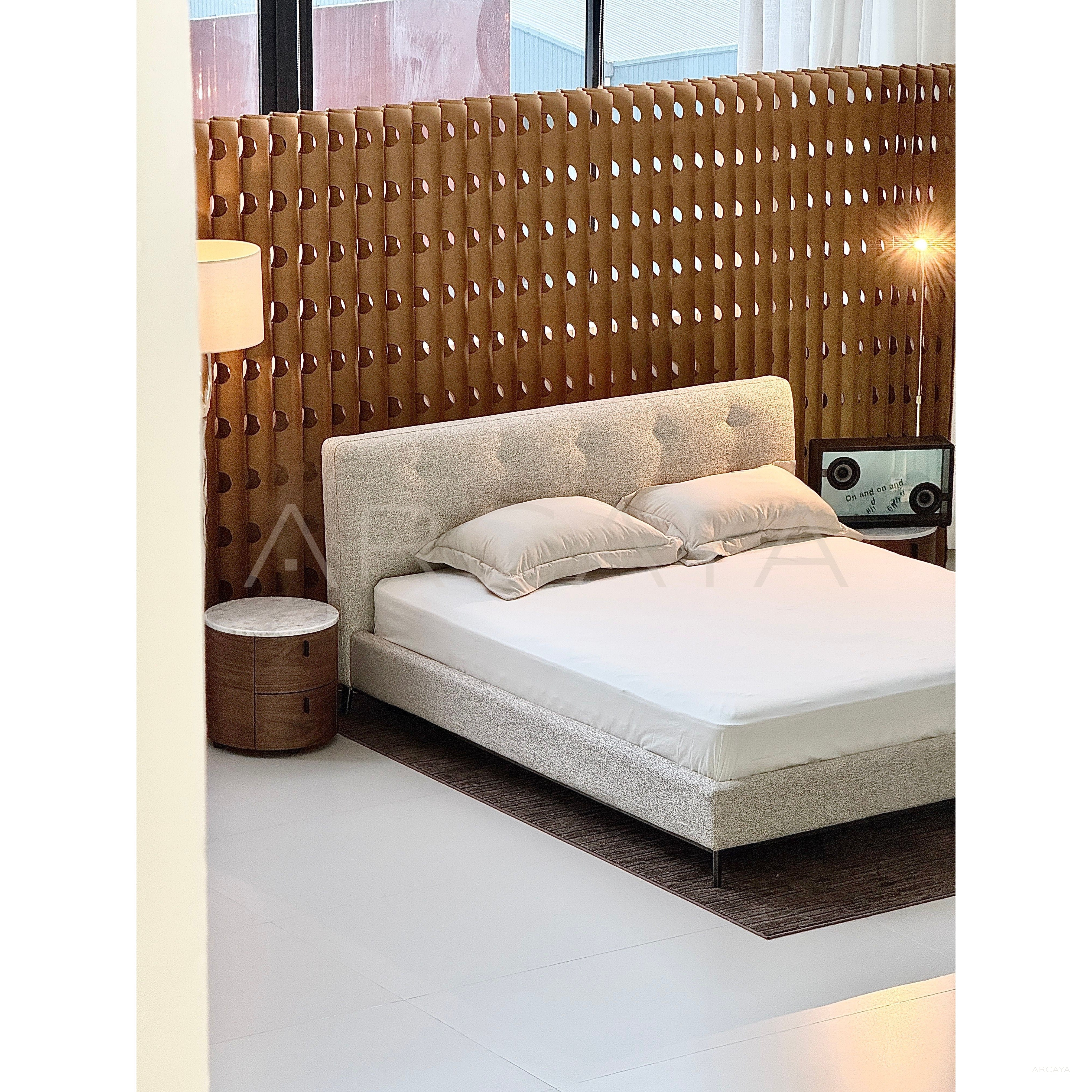 Quiet Bedroom Bed - scene