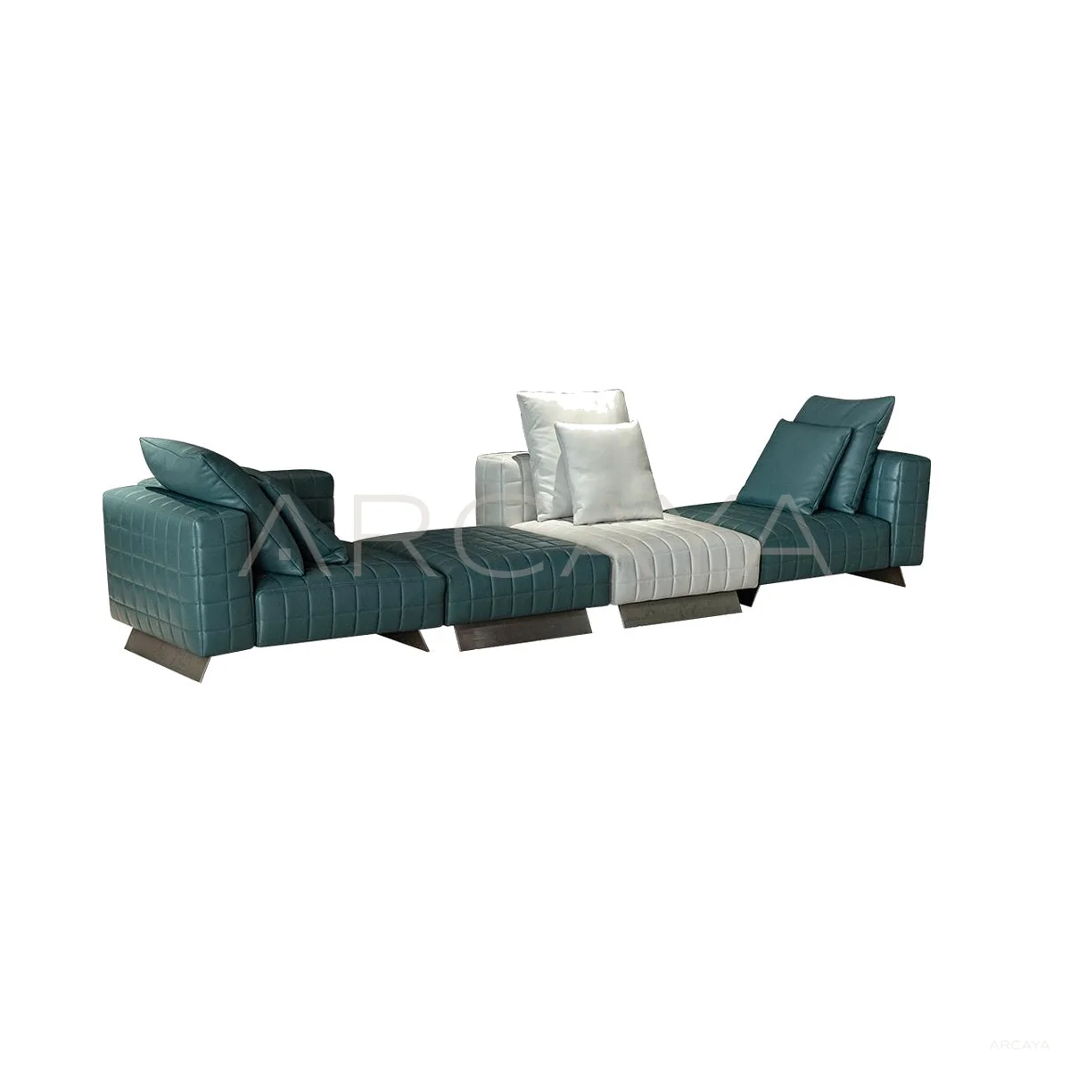 Orla Studio Straight Sofa - product view on a white background 01