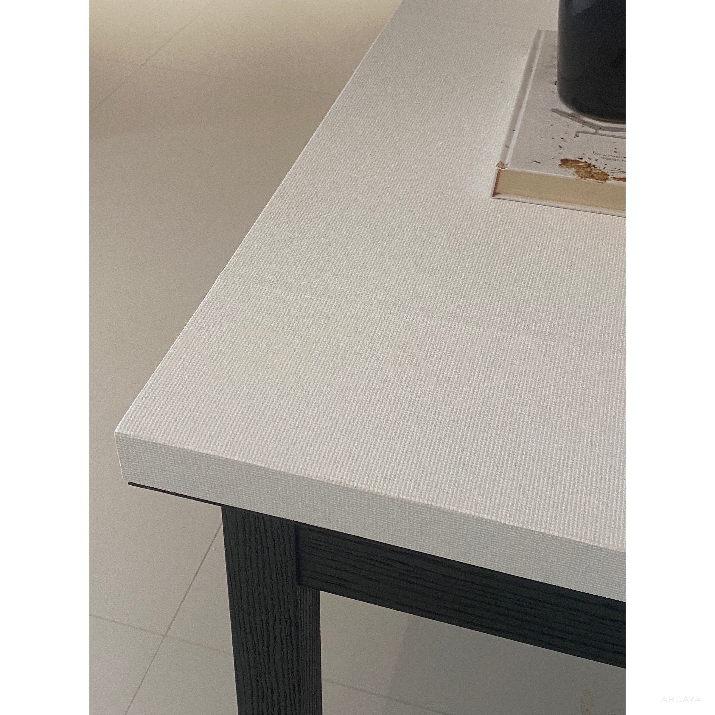 Charbon Lacquer Nightstand - scene