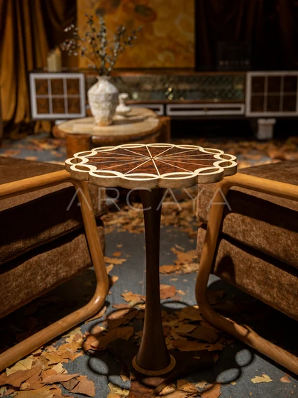 Haven Terrace Side Table - front view 04