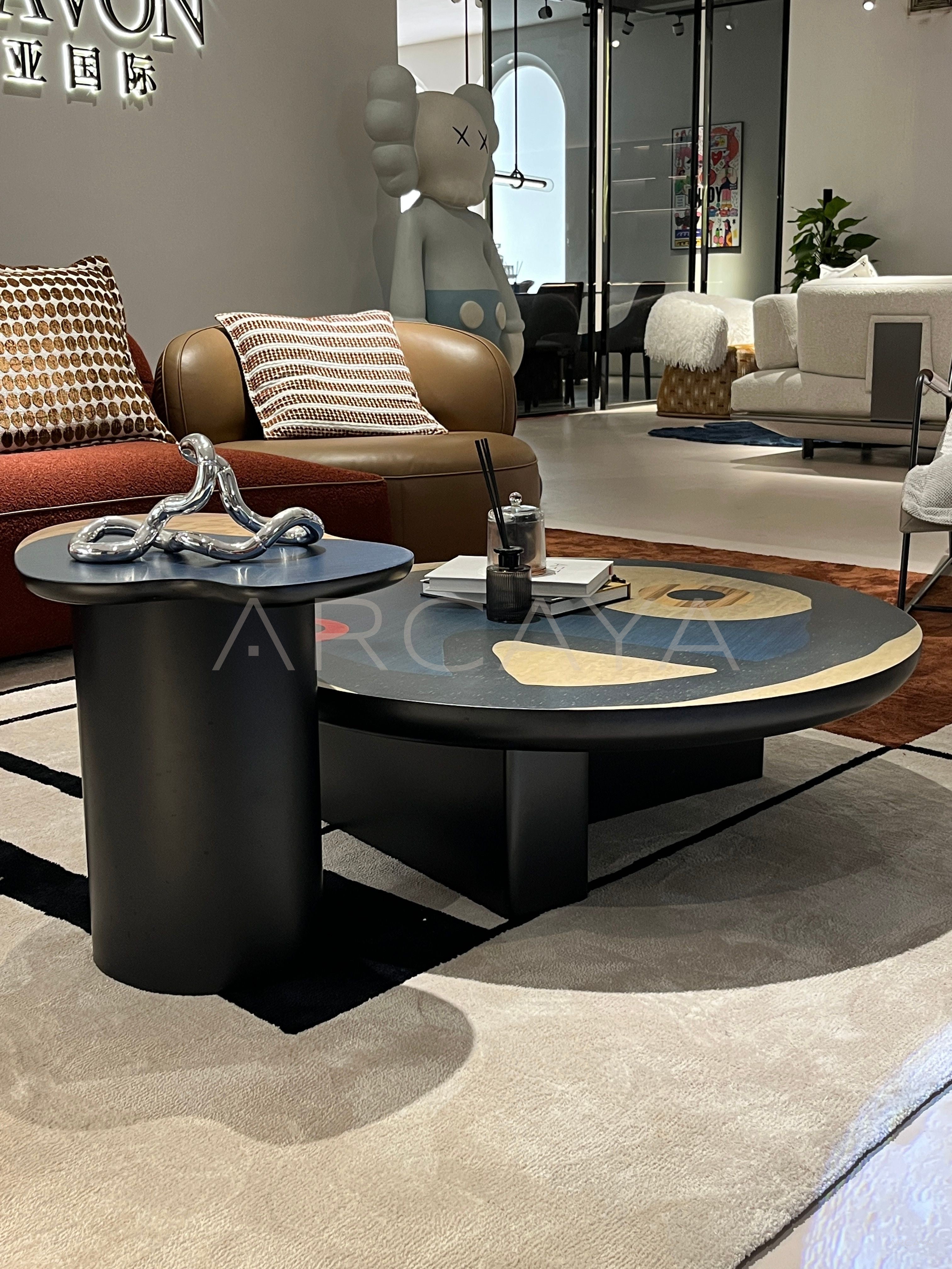 Abstract Art Coffee Table - scene