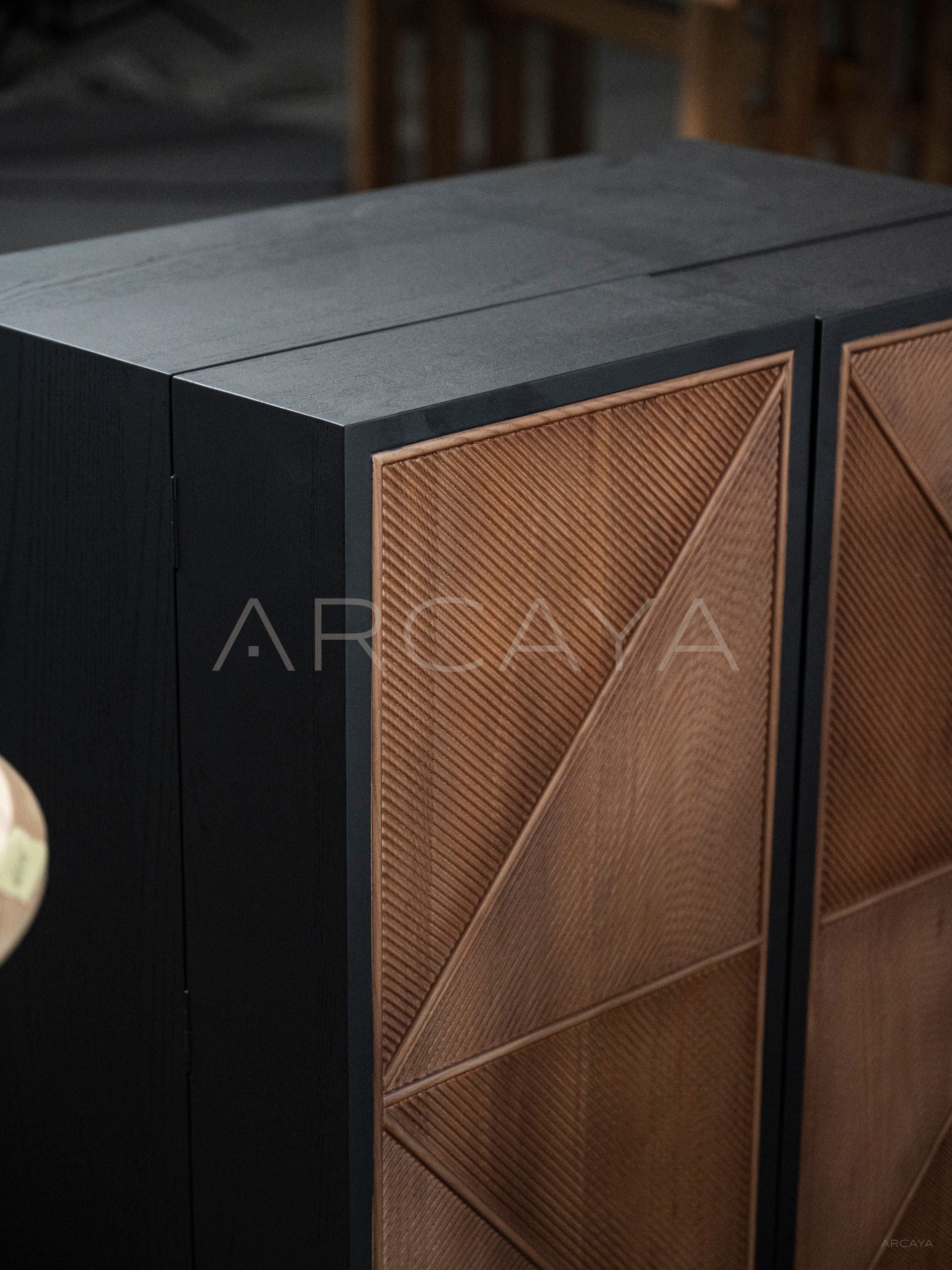 Custom Storage Cabinet - detail