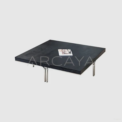 Luma Stone Coffee Table - front view 04