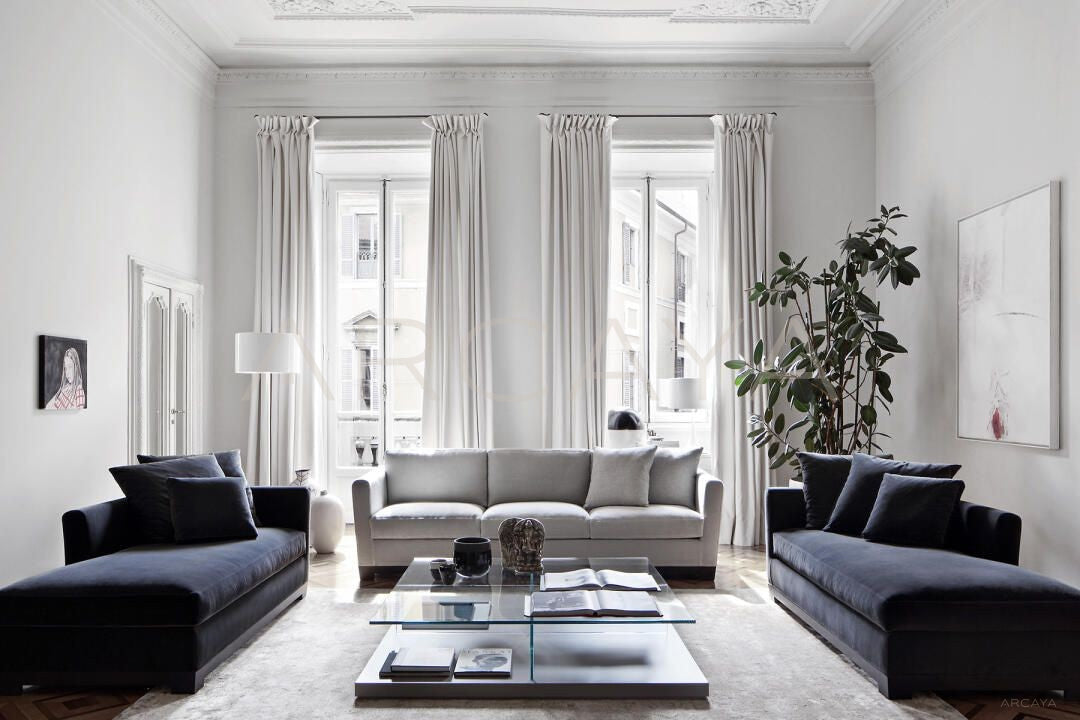 Glass Coffee Table - scene