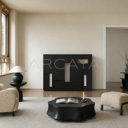 Bria Field Console Table - front view 01