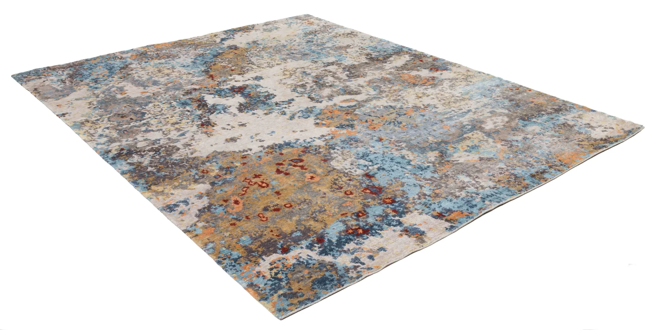 Elixer Atlas Area Rug in a finished interior.