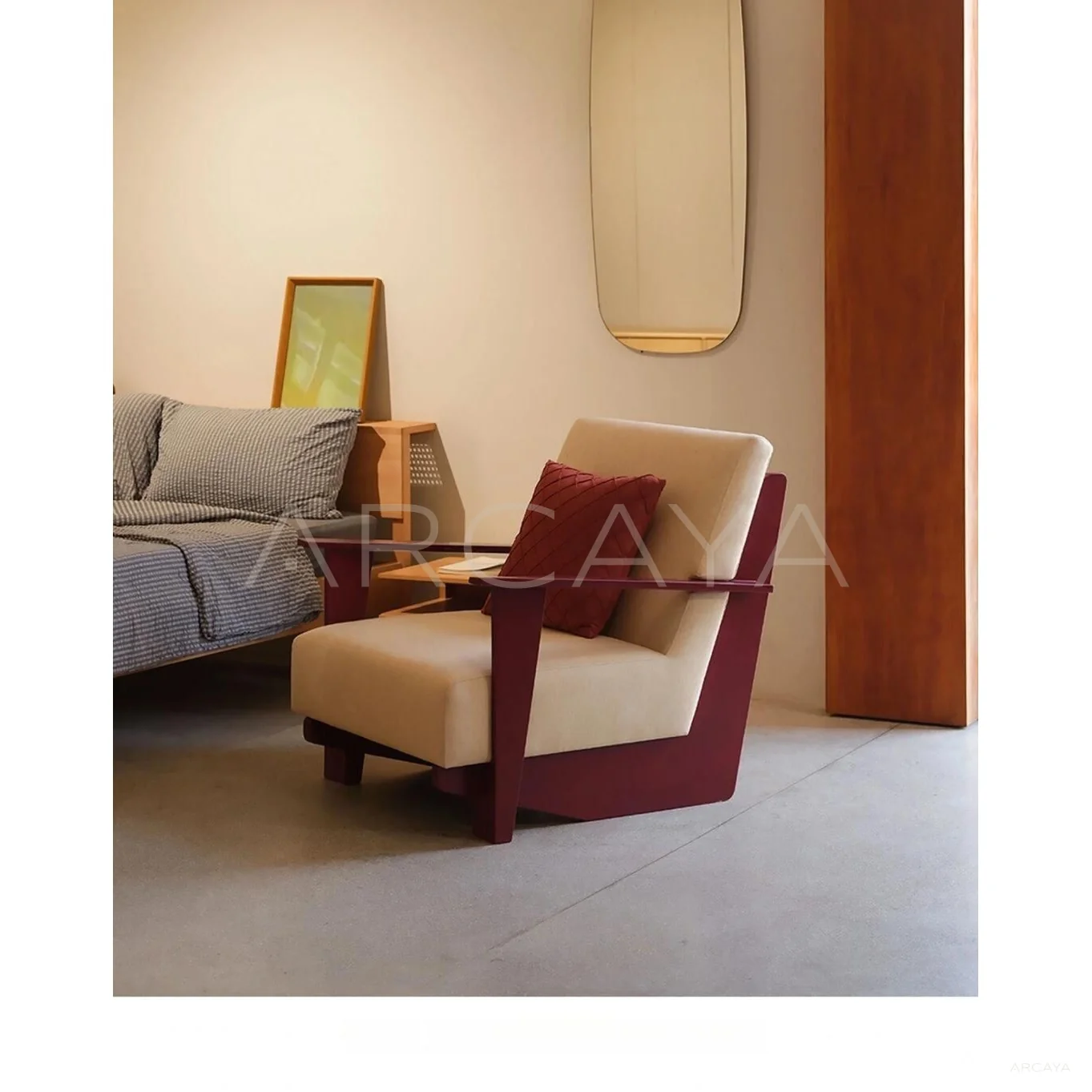 Single Seat Armchair Sofa in detail