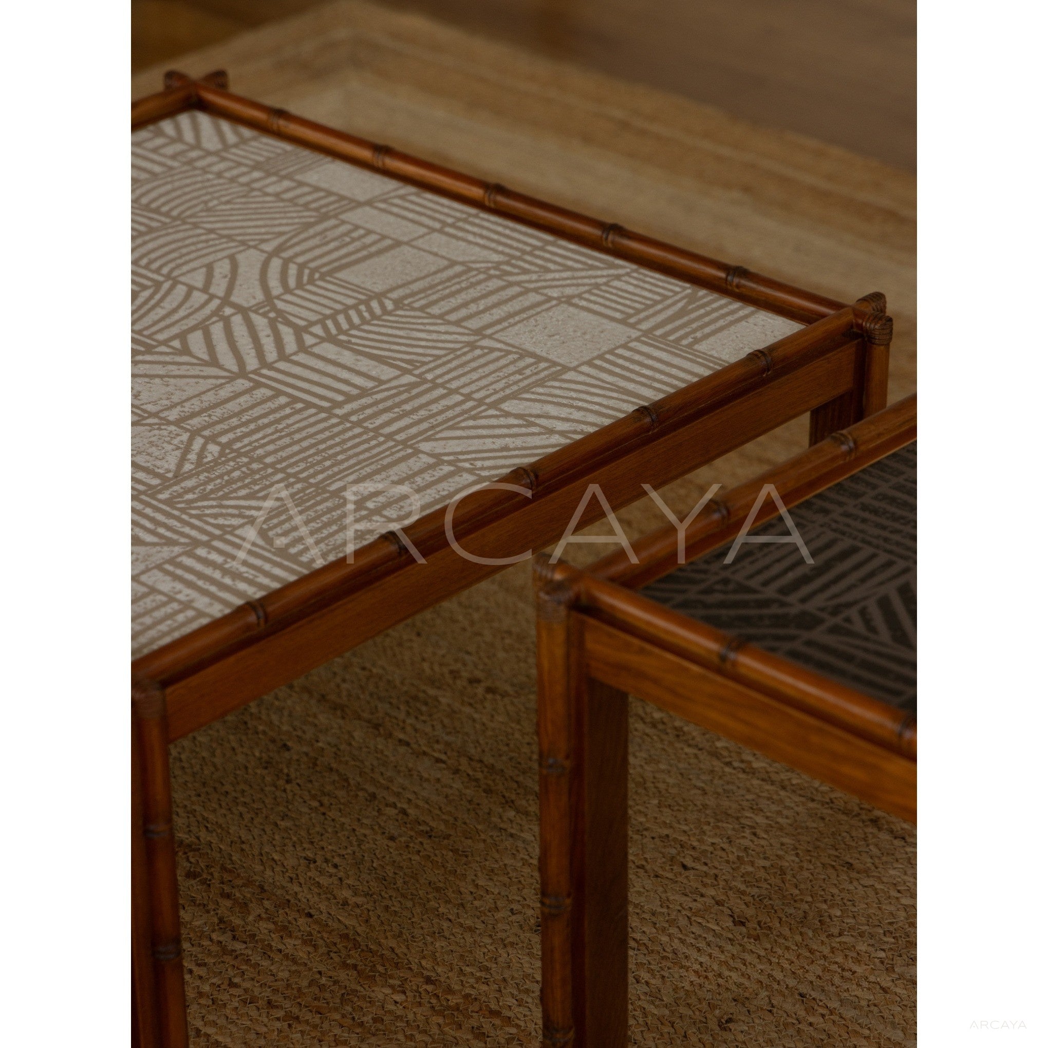Tile Coffee Table Italian Handmade