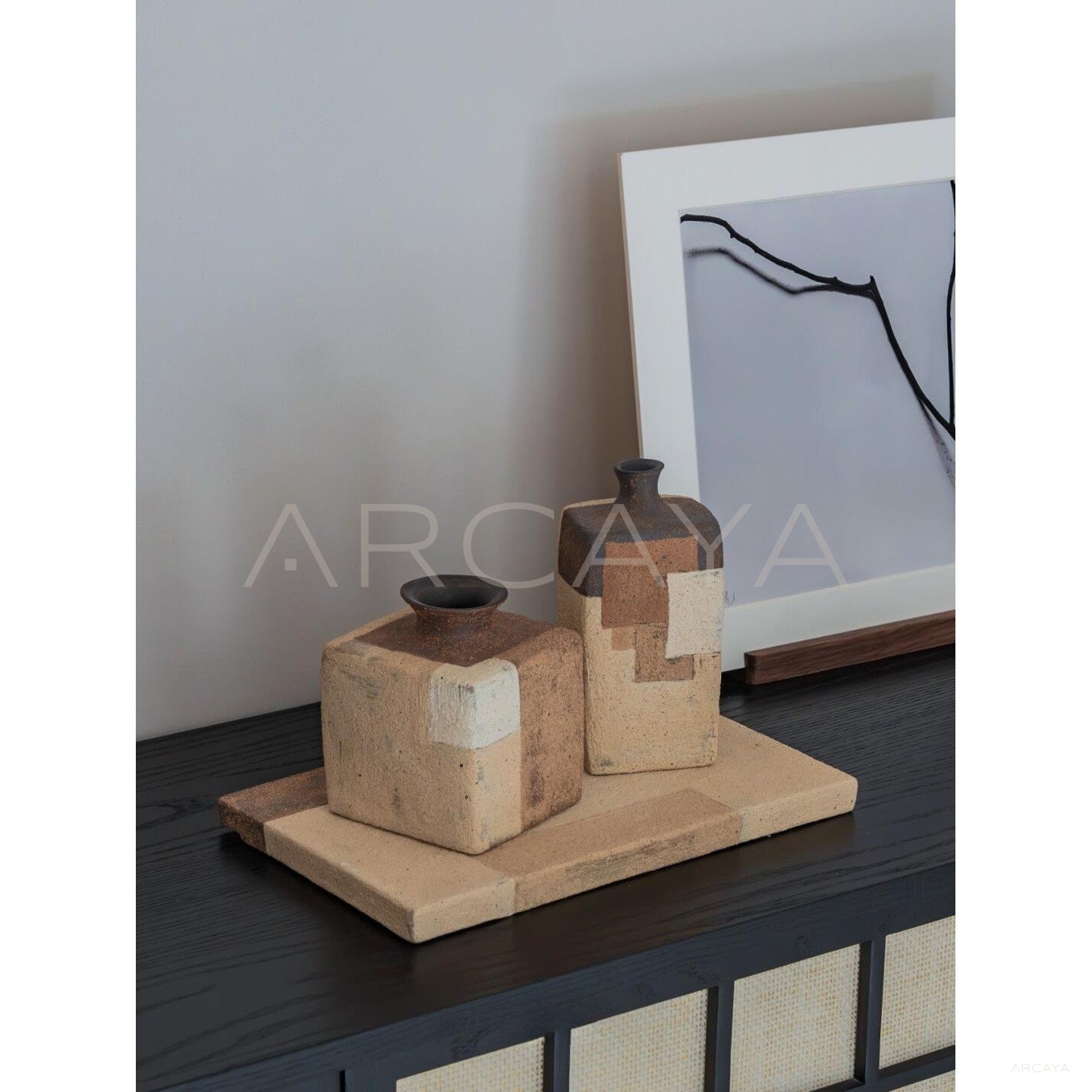 Rock Color Ceramic Vase Series - scene