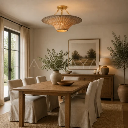 Jovian Orchard Ceiling Light — styled interior view 02
