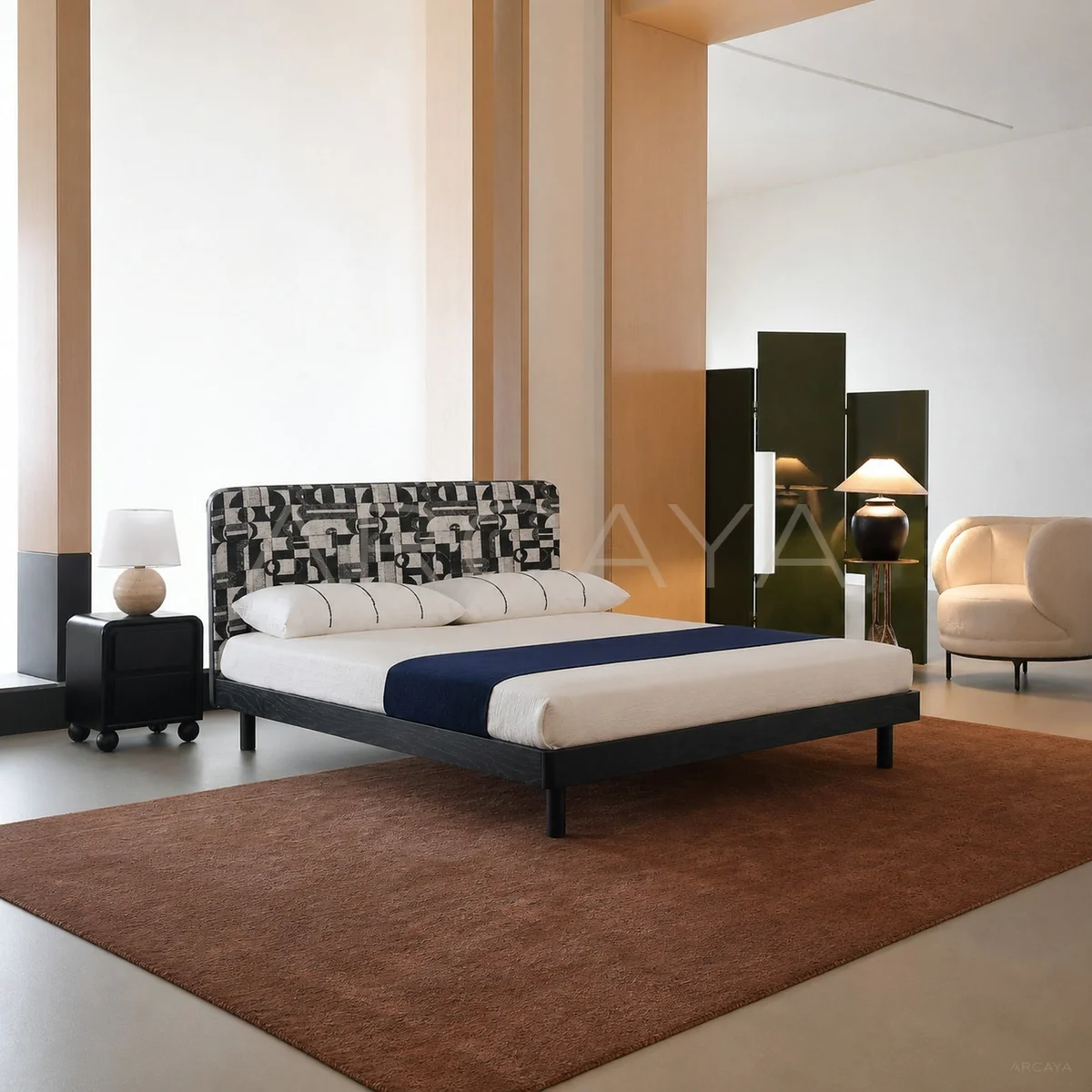 Aurelia Noir Bed