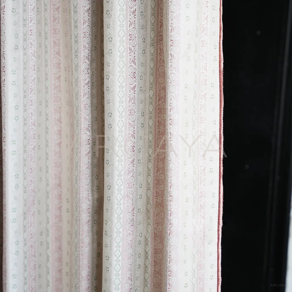 Iris Oak Curtain Panel