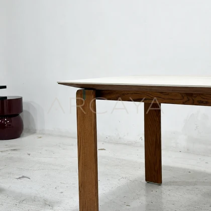 Ivory Loft Dining Table - product view 04