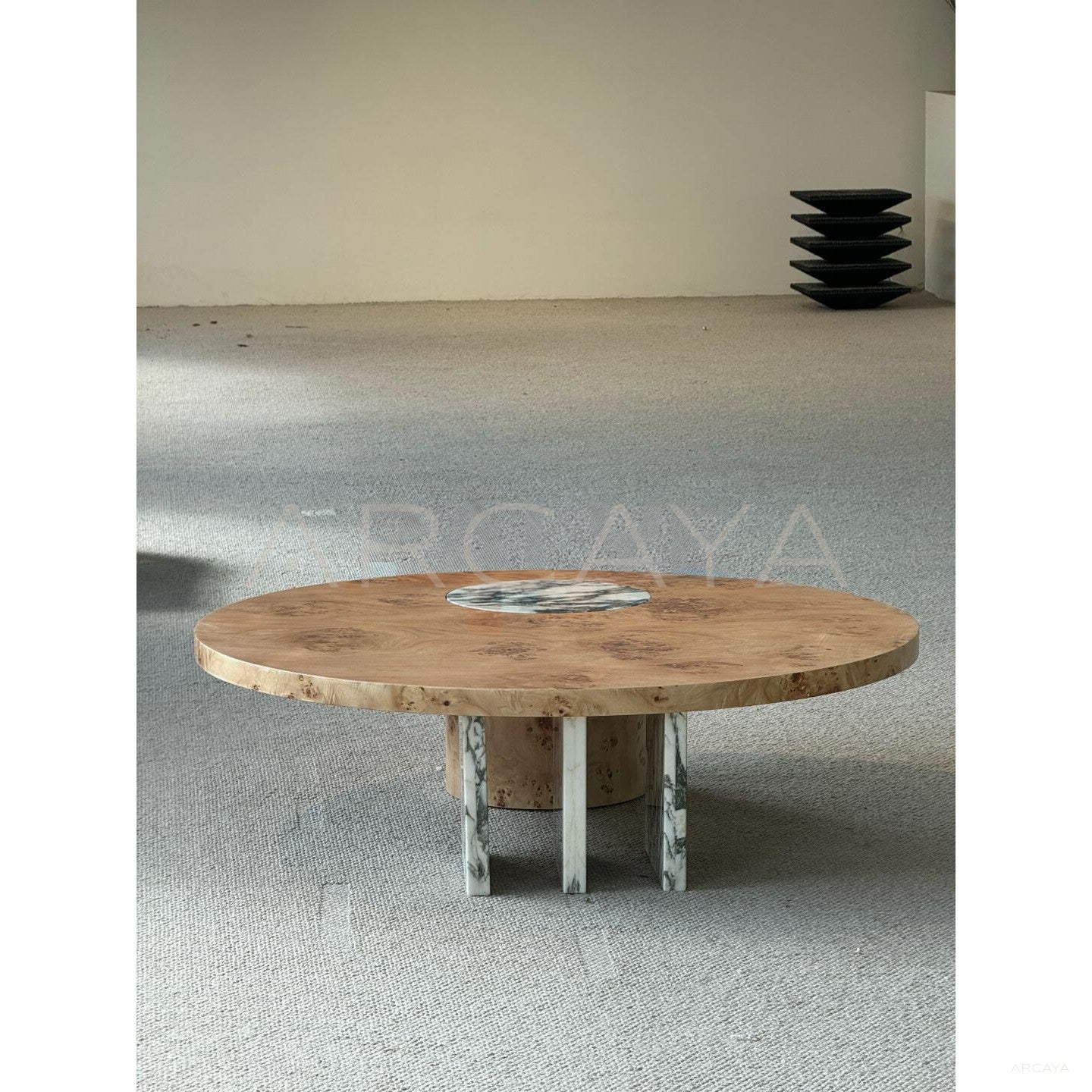 Natural Tone Coffee Table - scene