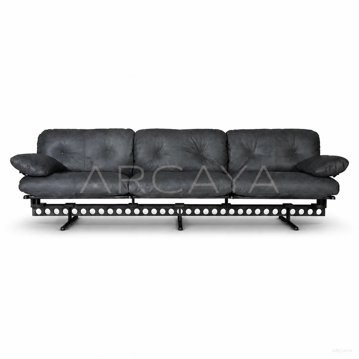 Isla Noir Straight Sofa