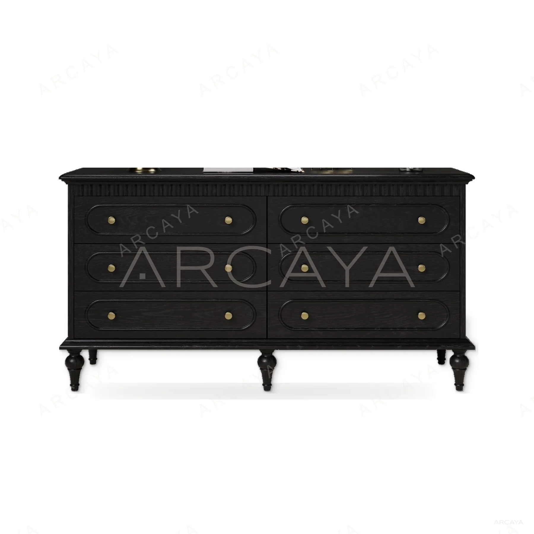 Alice Six-Drawer Dresser — view 03