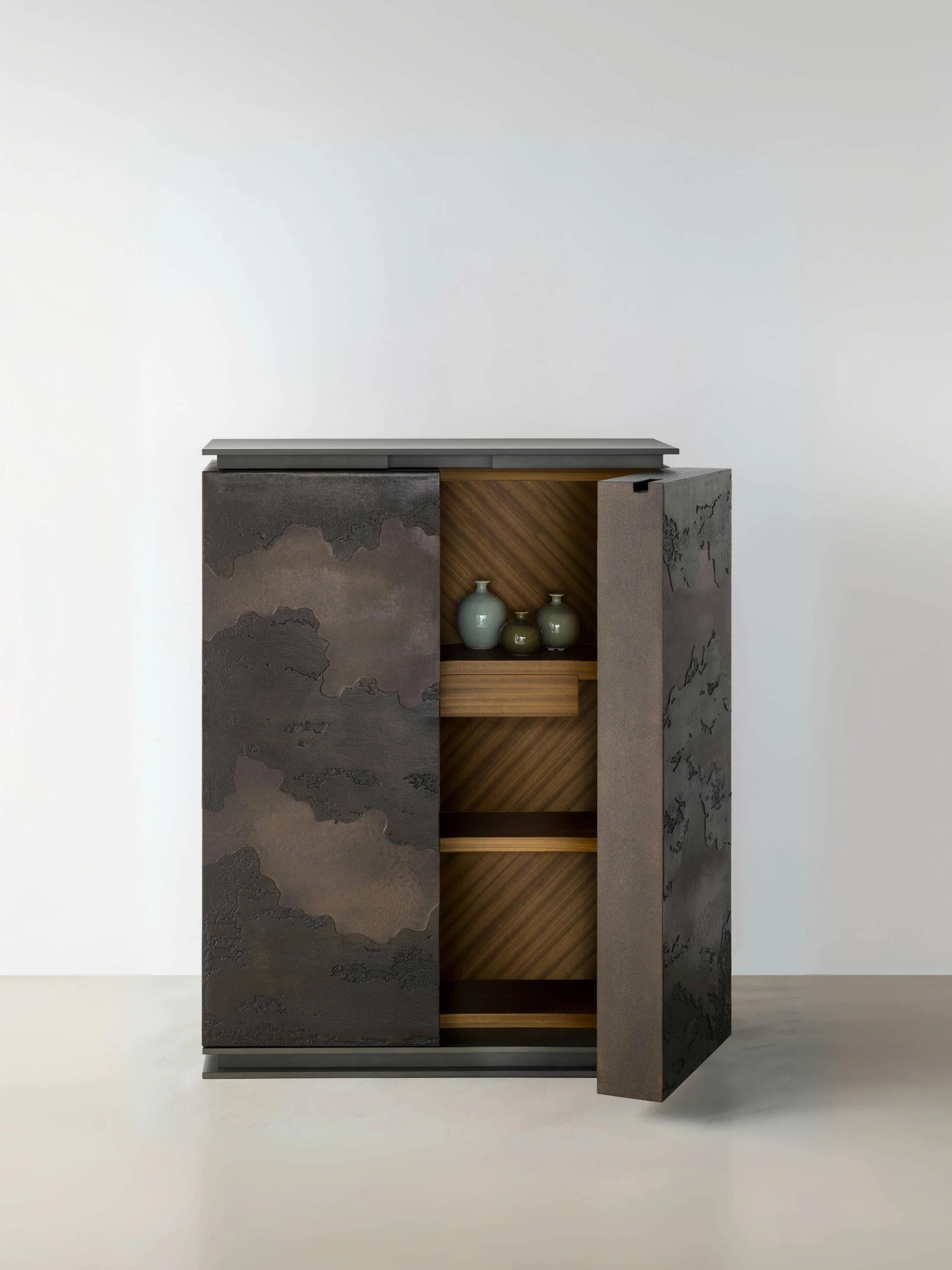 Sable Vista Cabinet in a finished interior.