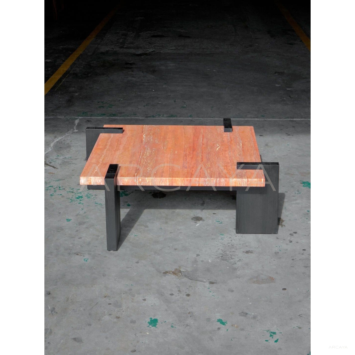 Handmade Statement Coffee Table - scene