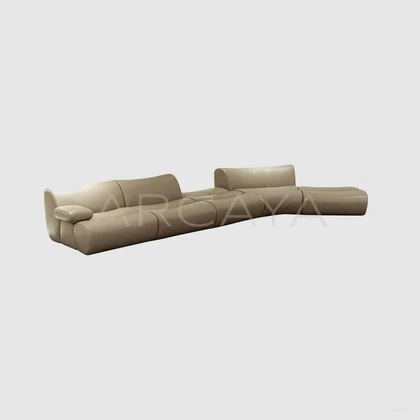 Petra Belle Straight Sofa - front view 04