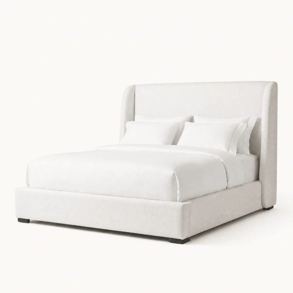 Tailored Upholstered Panel Bed Frame