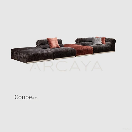 Orla Terrace Straight Sofa - front view 03