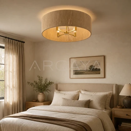 Bellamy Terrace Ceiling Light — styled interior view 03