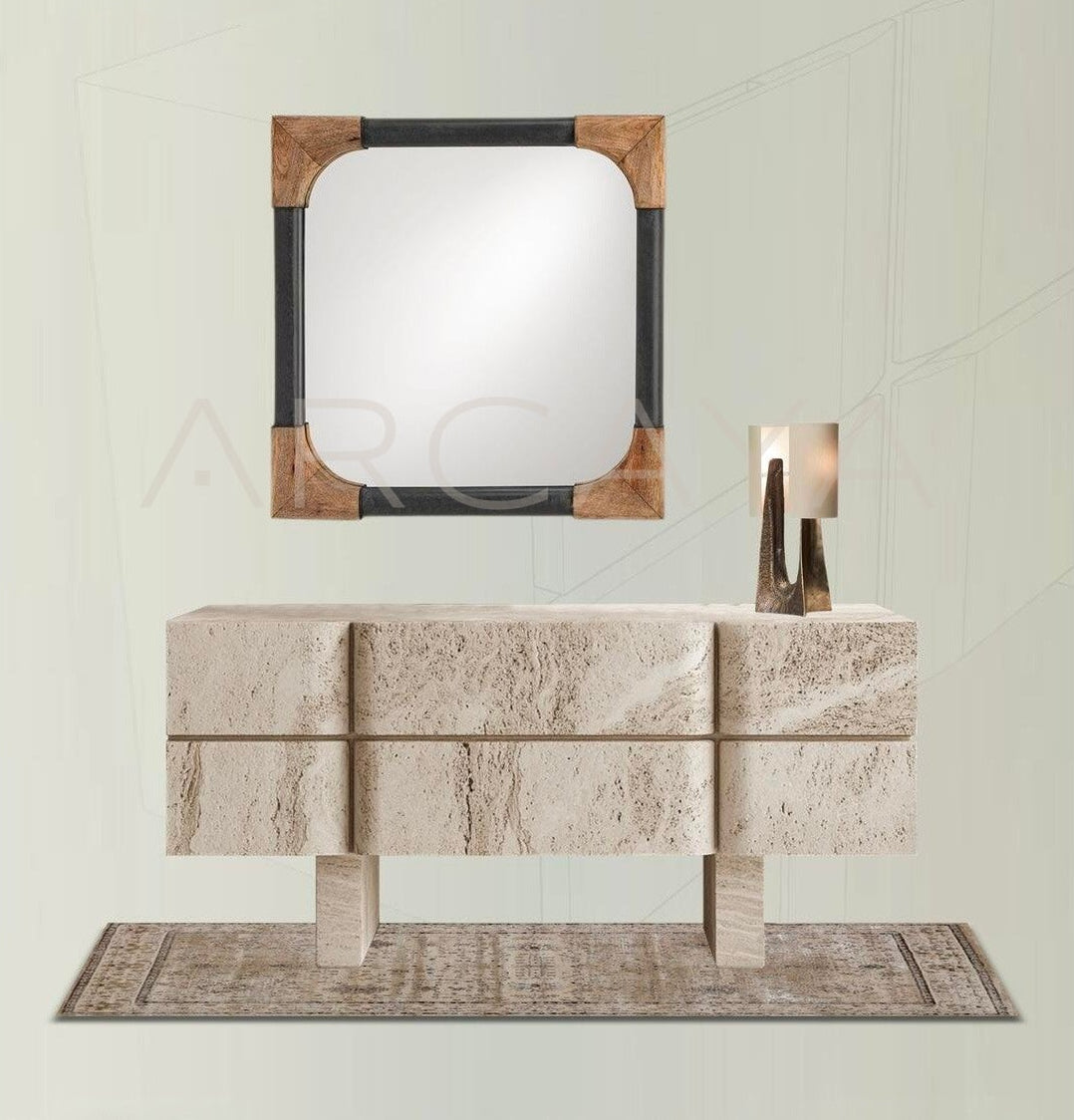 Zhuo Rustic Sideboard - scene