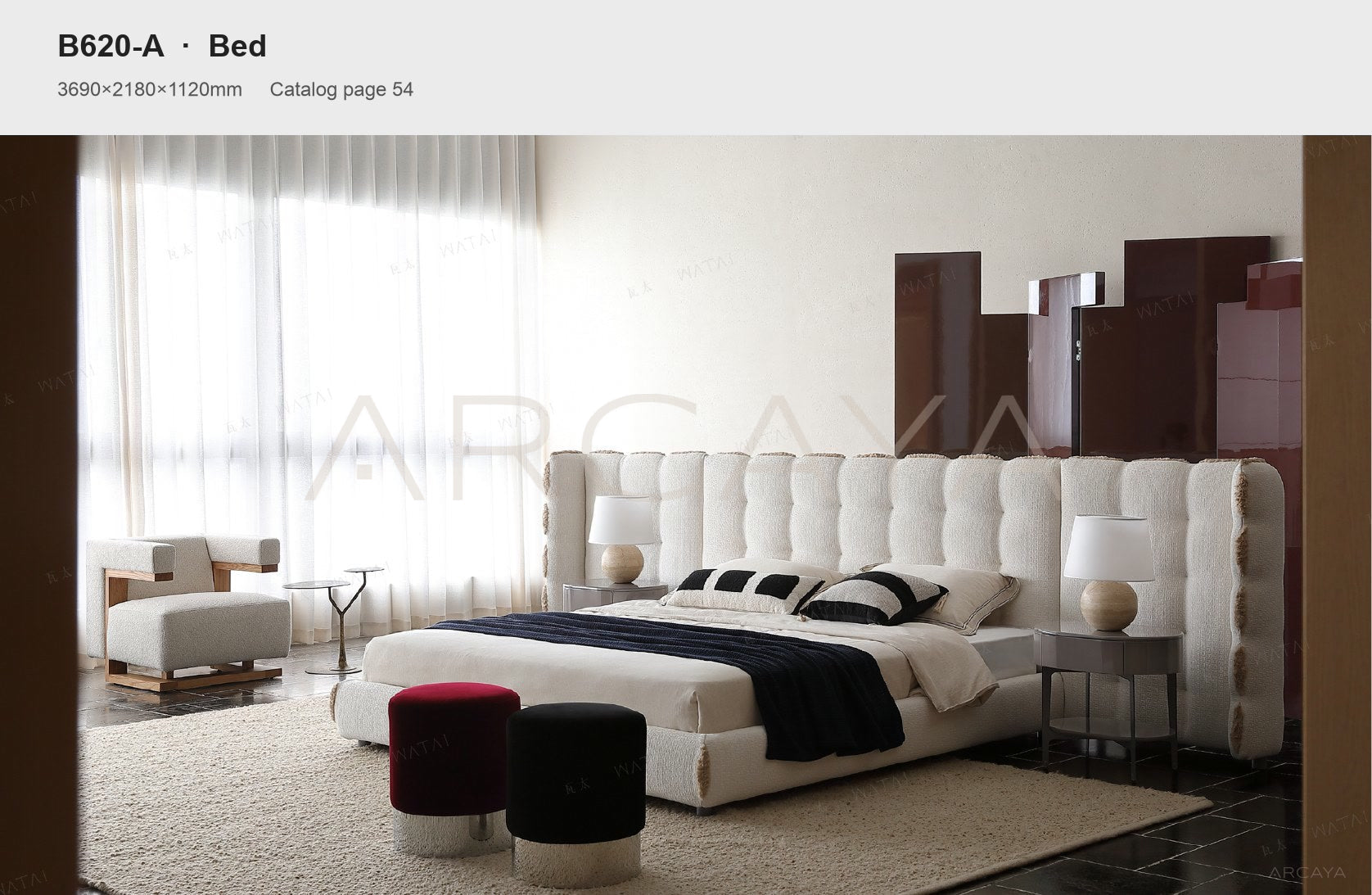 Aveline Ash Bed
