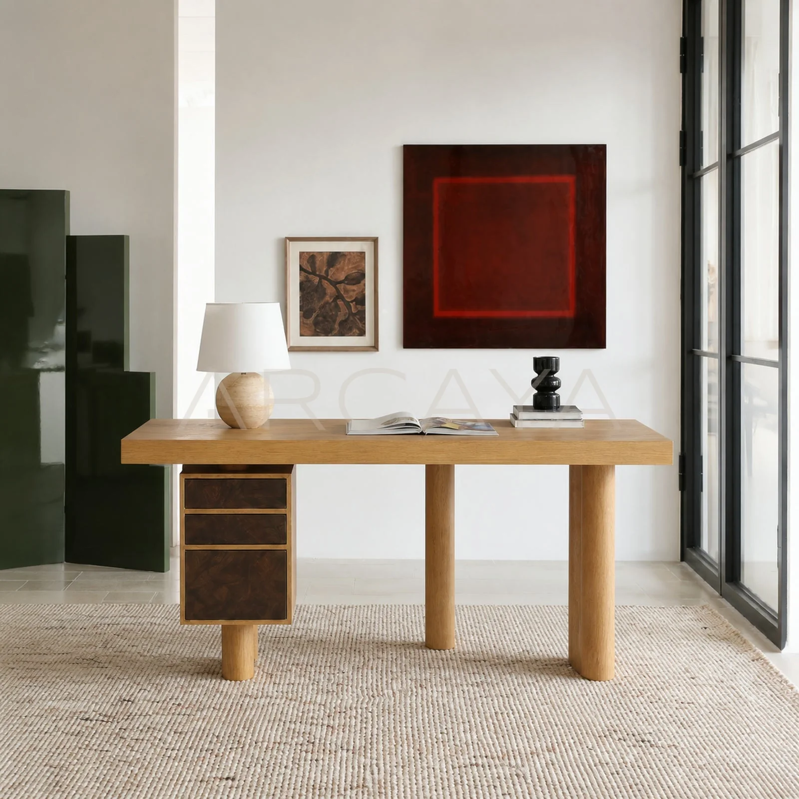 Cala Linen Desk - front view 01