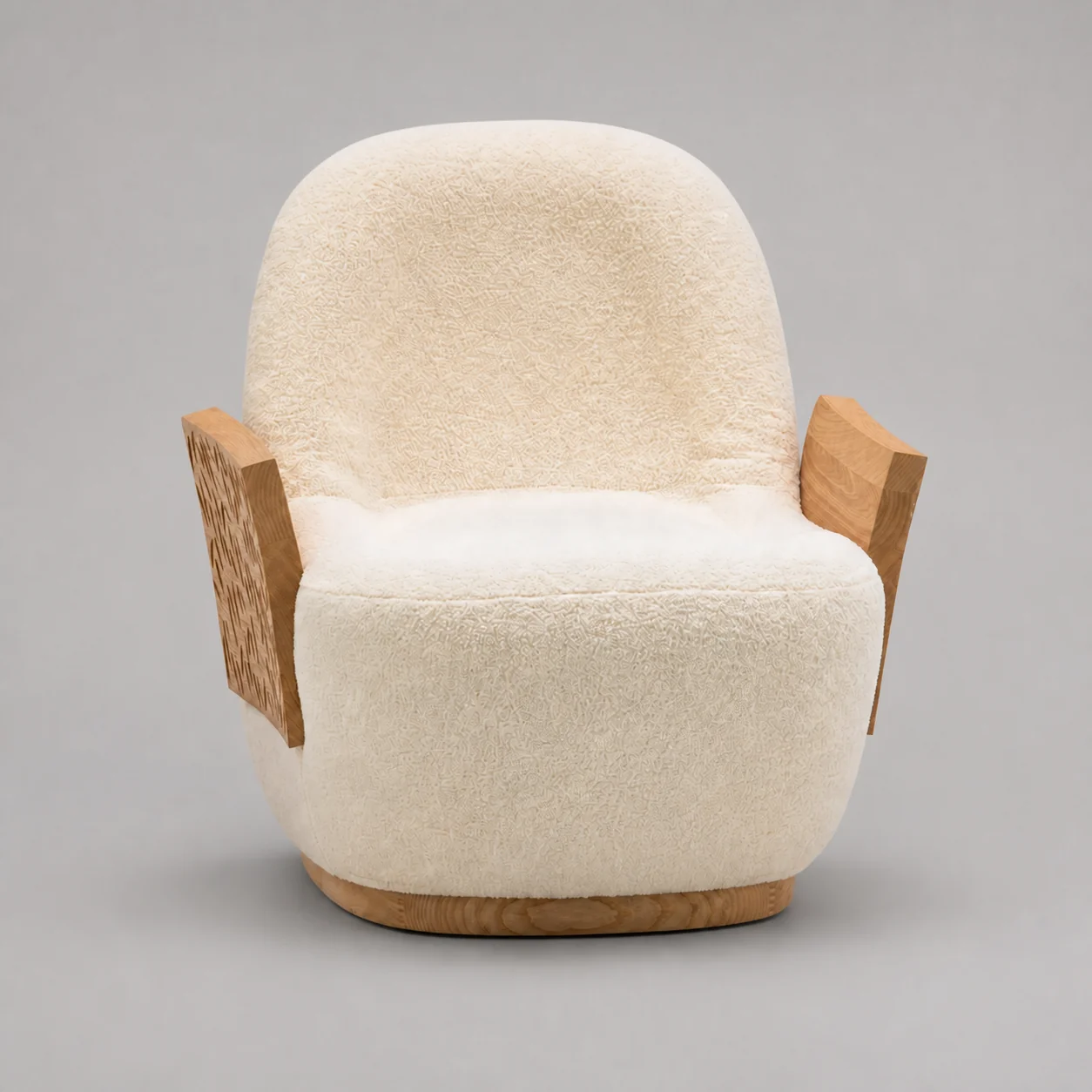 A00027 Lounge Chair in a finished interior.