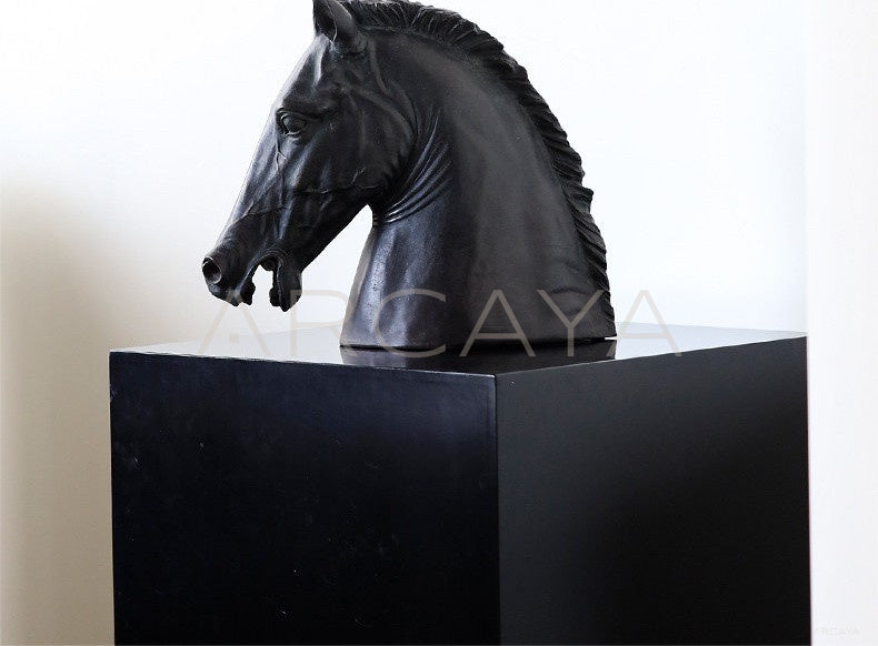Horse Ornament Tv Stand - scene