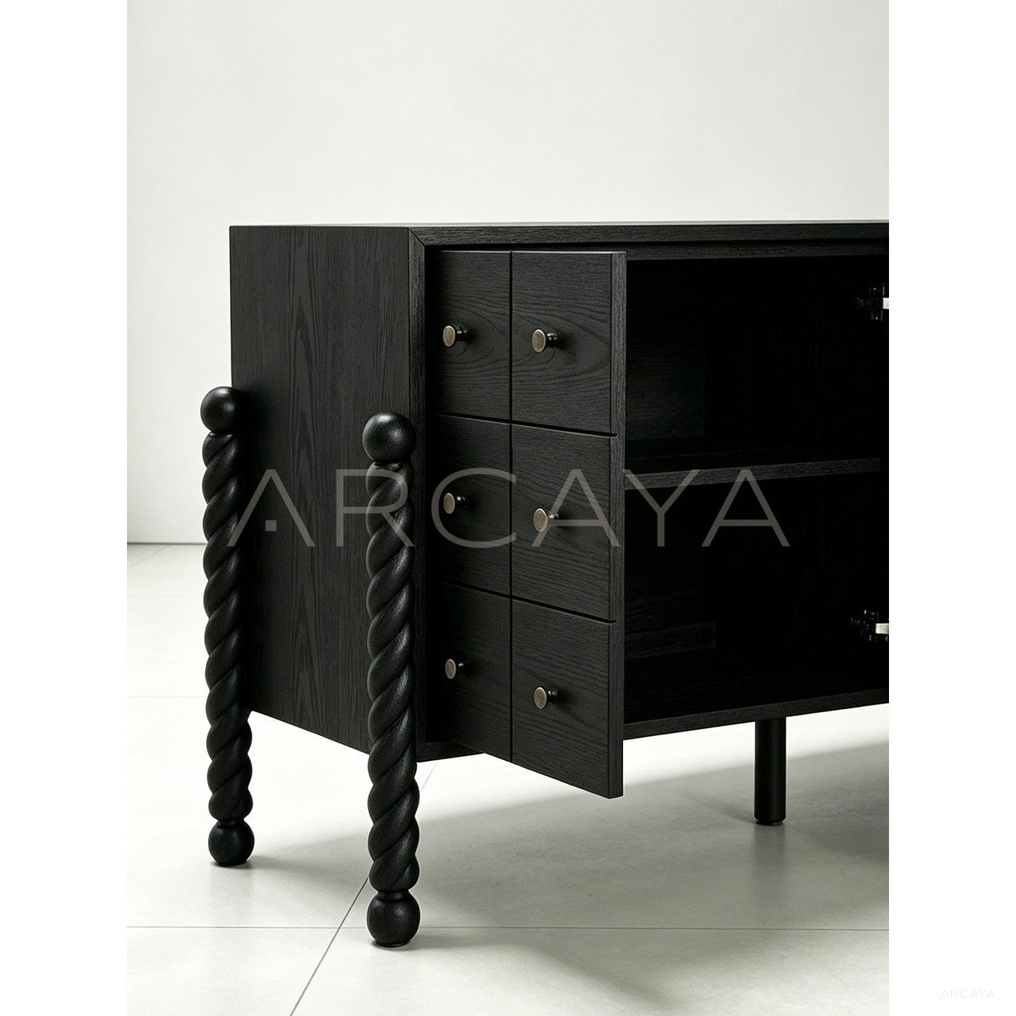 Hawser Oak Sideboard - scene