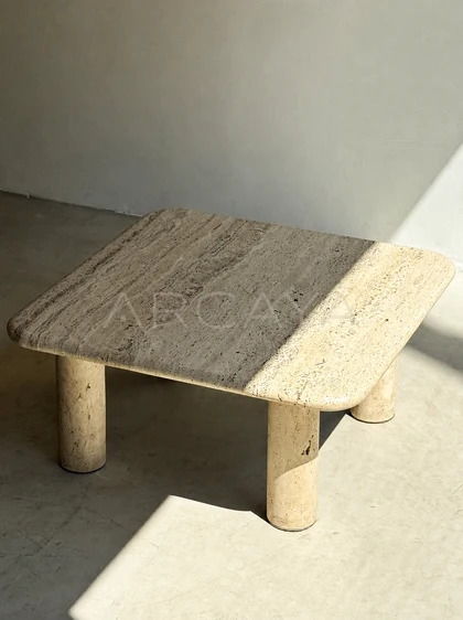 Fiera Stone Coffee Table - front view 06