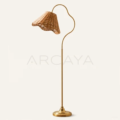 Elowen Wharf Floor Lamp — product view on a neutral background